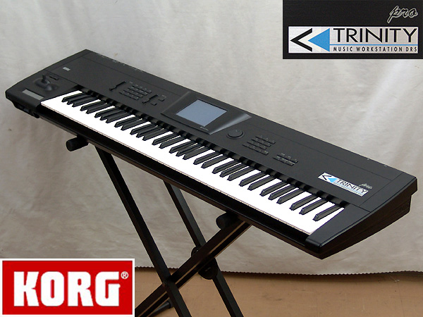 KORG【TRINITY pro BK】コルグ シンセサイザー ブラック 中古: 楽器