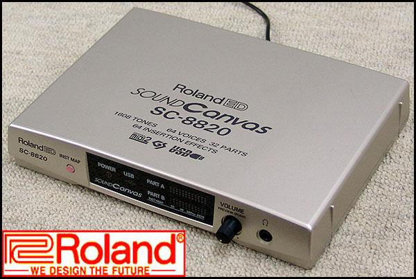 Roland【SC-8820】1608音色内蔵 GSサウンドモジュール 中古品: 楽器