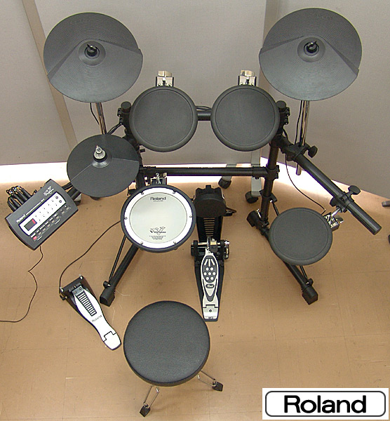 Roland【V-Drum TD-3KW-S】ローランド 電子ドラムセット 中古品: 楽器