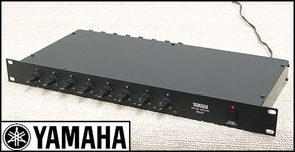 YAMAHA【MLA7】8ch マイク/ラインプリアンプ 1Uサイズ 中古品