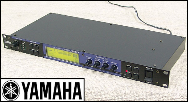YAMAHA【REV500】MIDI対応 デジタル・リバーブ 1Uサイズ 中古品: 楽器